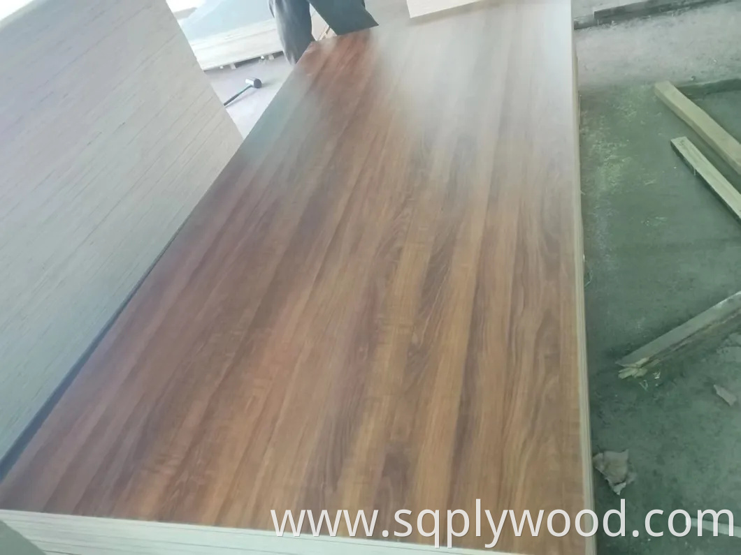 1/2" (12mm) 3/4" (18mm) White Melamine Overlay Laminate Faced Plywood